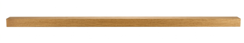 Warkworth Plain Square Newel Post - Half 1500mm
