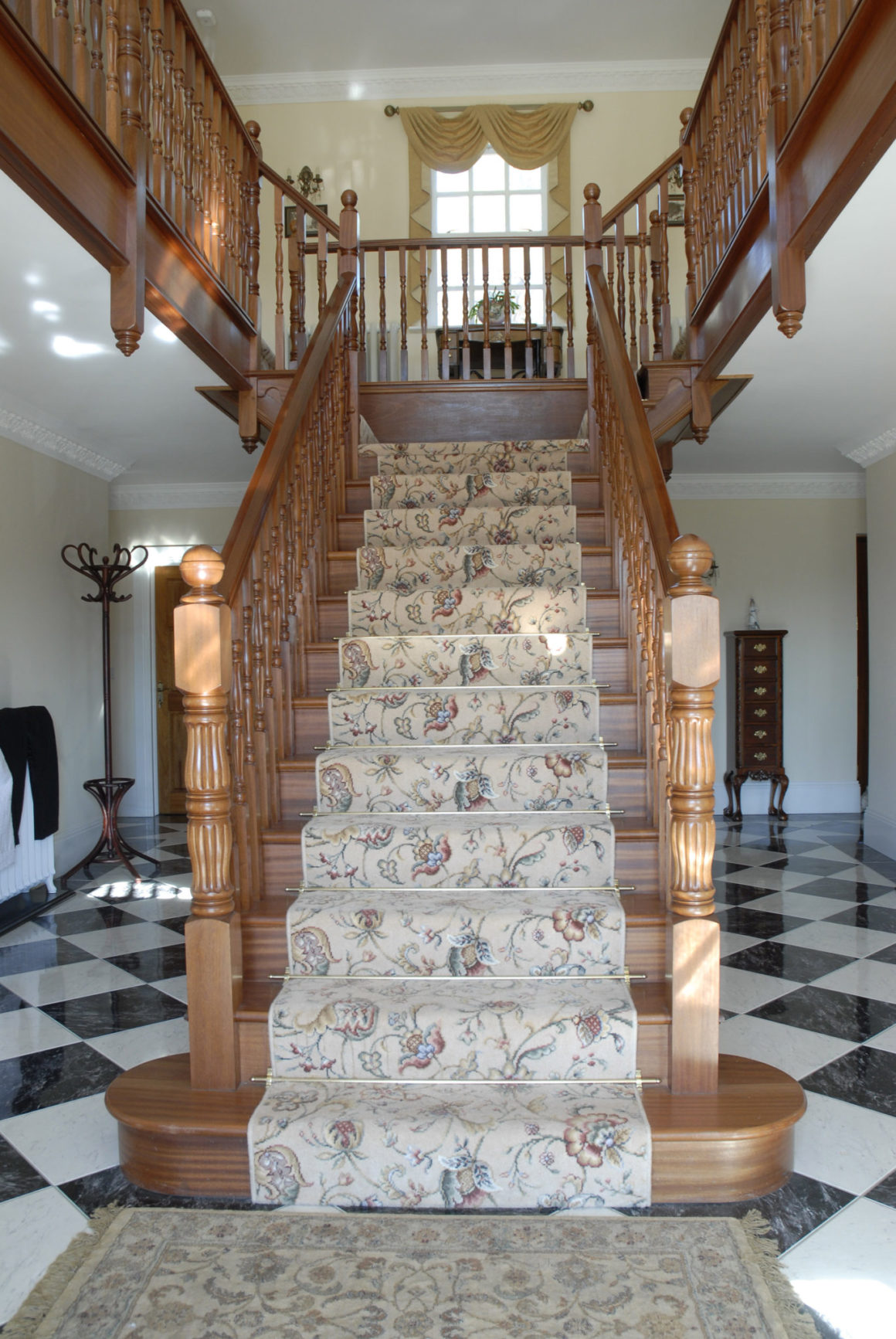 Durham Turned Oak & Pine Stair Spindle | Traditional Baluster