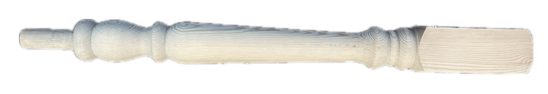 CLEARANCE: Pine Beamish NT180 Peg. 70mm. Top Chamfered Block 180mm. Turned Section 555mm. Minor Dents