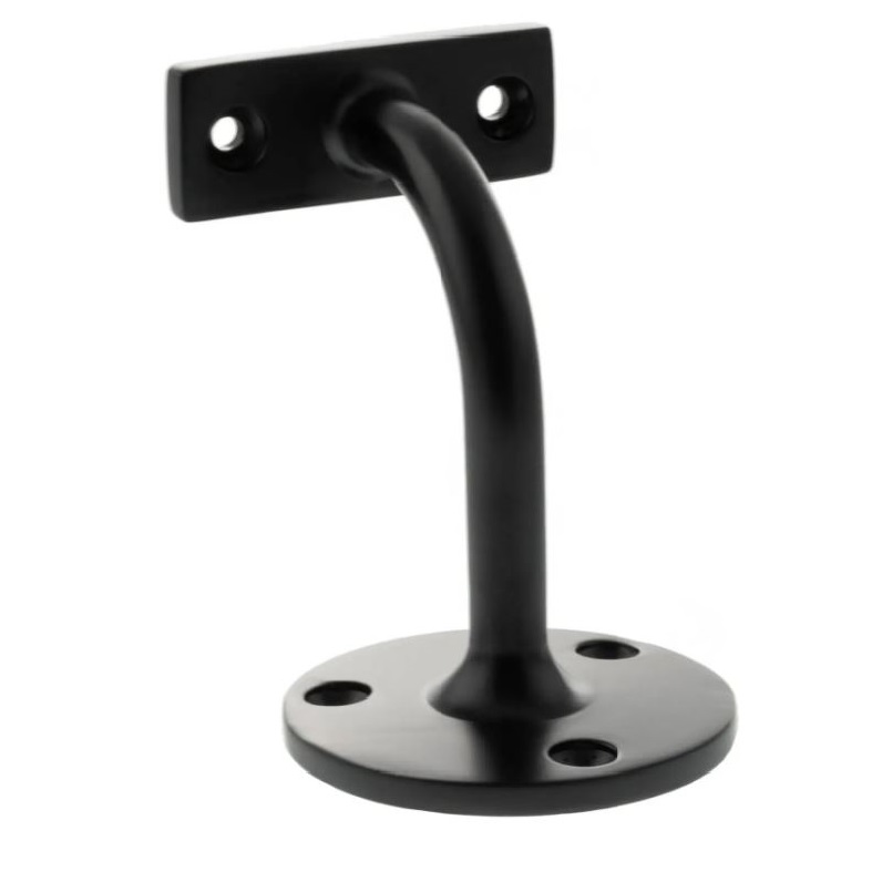 Black Metal Handrail Bracket