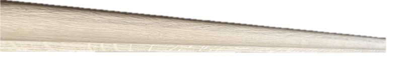 CLEARANCE: Solid Oak 59mm x 59mm Handrail. No Groove 2100mm.