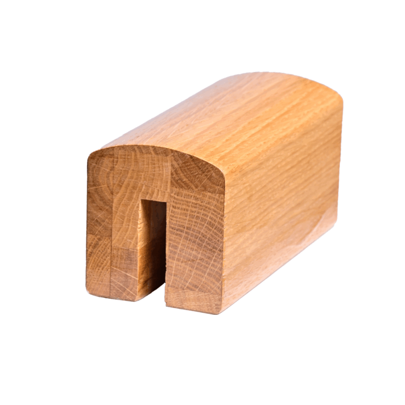 60 x 69mm Square Engineered Handrail Grooved or Ungrooved