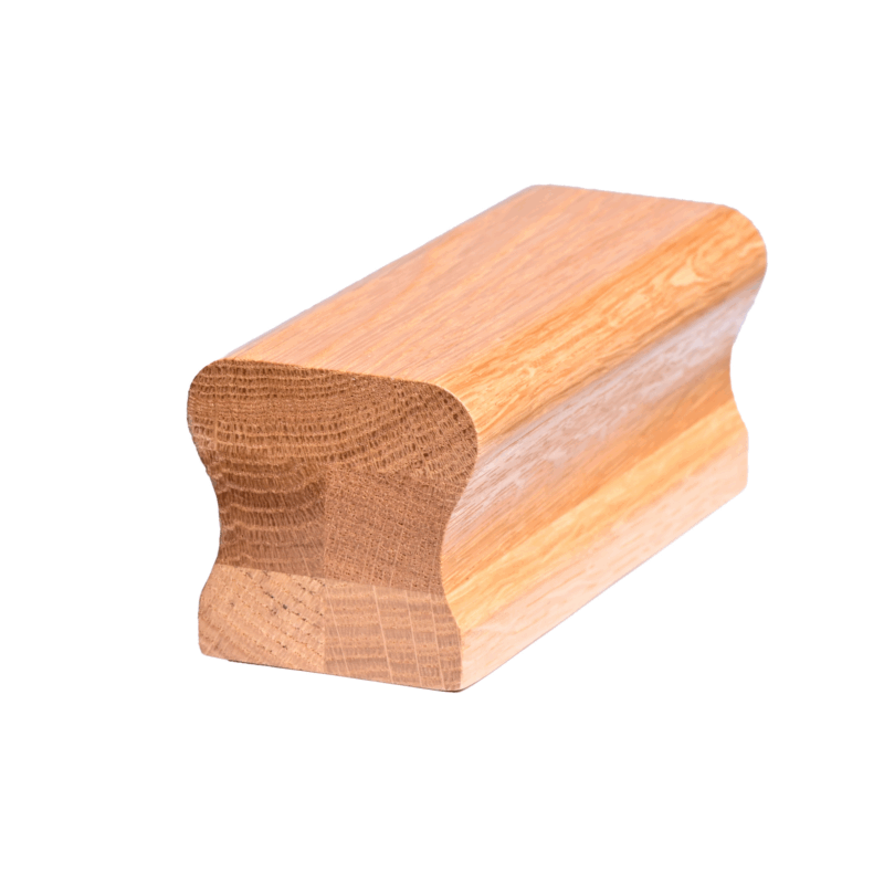 59 x 59mm Solid Oak Handrail Ungrooved