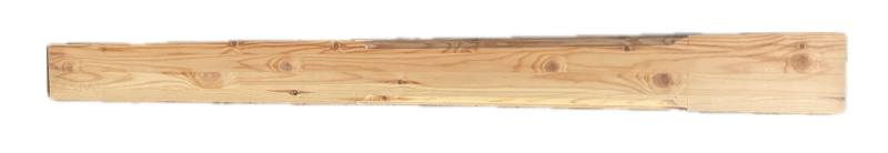 CLEARANCE: Pine Bamburgh Half NT210 Complete. 115mm x 1500mm. Minor Defects To Timber.