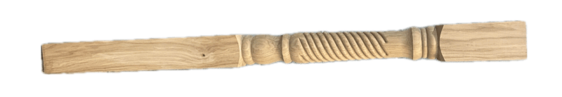 CLEARANCE: Oak Harrogate Half NT210 Complete. 115mm x 1500mm. Small Knot In Timber To Base.