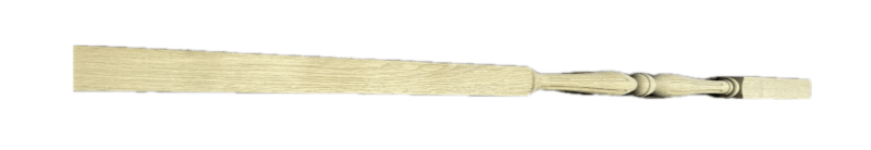 CLEARANCE: Oak Lumley Stair Spindle. 41mm x 1100mm. Some Water Damage. Ideal For Painting. Box of 4