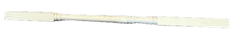 CLEARANCE: Pine Bespoke Turned Spindle. 32mm x 900mm. Box of 10