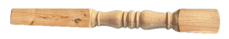 CLEARANCE: Pine Windermere Half NT210 Complete. 115mm x 1500mm. Knots In Timber