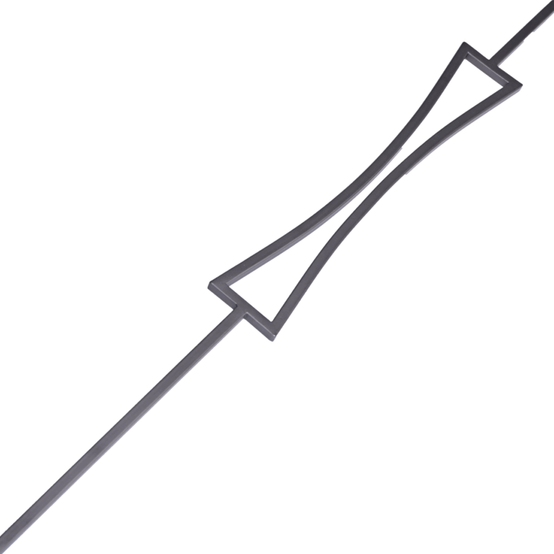 Langdon Black Metal Staircase Spindle (13mm)