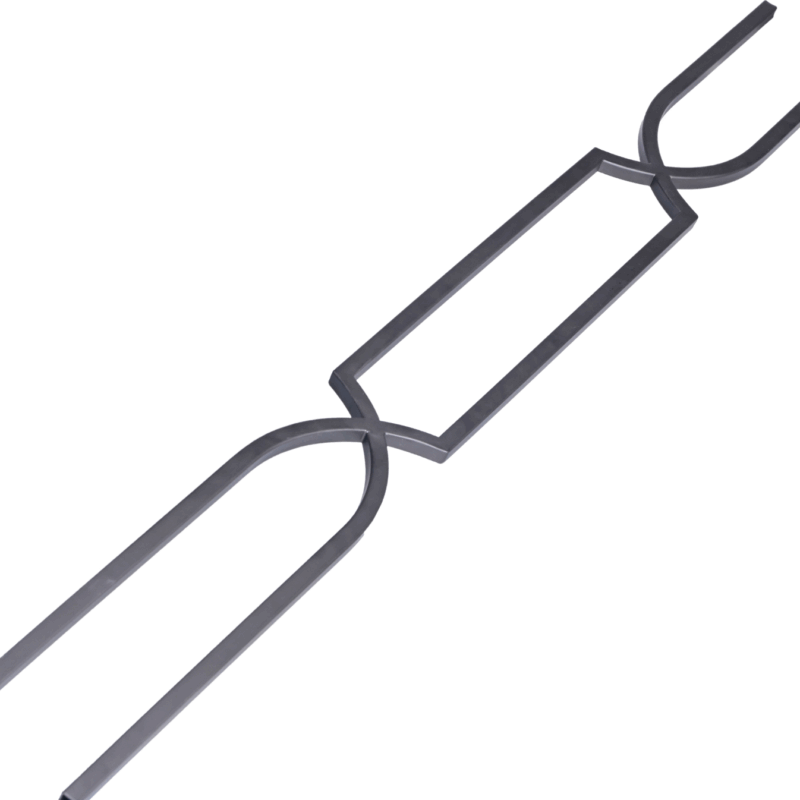 Nentsbury Black Metal Staircase Spindle (13mm)
