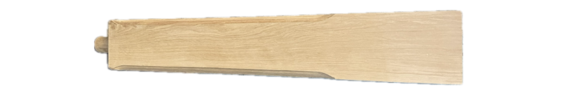 CLEARANCE- Oak Bamburgh NT210 Complete Newel Peg. 140mm. Damaged to Top and Bottom Edges