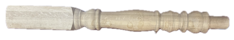 CLEARANCE - Oak Felton  NT210 Newel Peg 90mm. Poor Colour Match and Water Marks