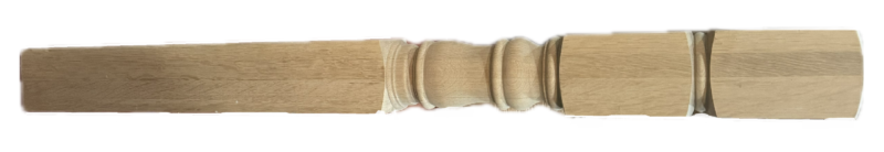 CLEARANCE - Oak Felton NT416 Complete Newel 115mm x 1500mm