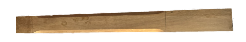 CLEARANCE - Oak Bamburgh Chamfered Newel NT210 Peg - 90mm- No Dowel and Poor Quality