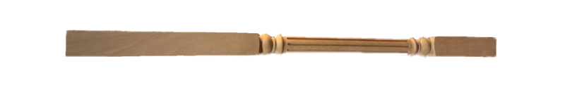 CLEARANCE - Oak Corbridge Spindles 41mm x 1100mm. Marks to 1 Spindle. Pack Of Two
