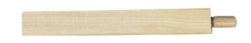 CLEARANCE - Warkworth Plain Square Newel NT205 PEG. 115mm Damage To Edges and Small Dents