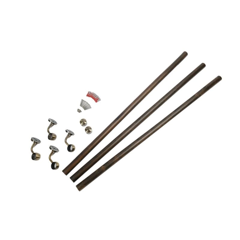 40mm Wall-Mounted Round Handrail Kit