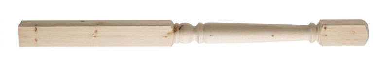 Thirsk Turned Colonial Newel Post - 210 Complete
